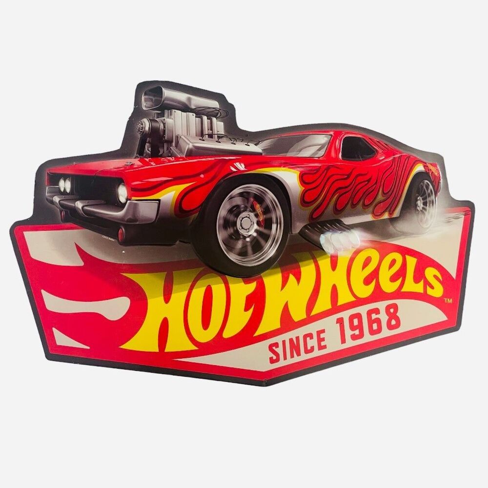 Hot Wheels Metal Sign  new